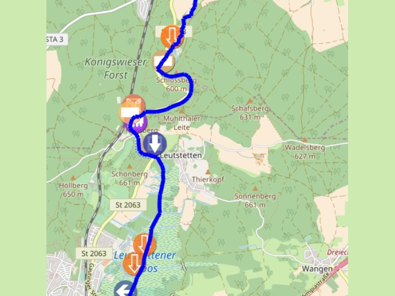 Auf der Würm, aus dem Starnberger See nach Gauting, November 2020